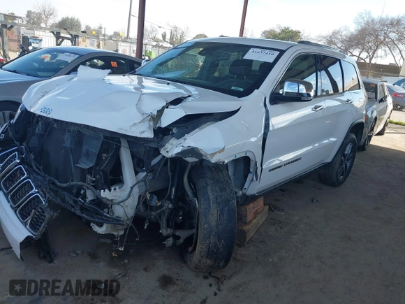 2020 Jeep Grand Cherokee Limited with VIN 1C4RJEBG6LC245478, listed as a IAAI auction lot 41637410 with 100,062 mi miles. Bid and sale history available at carsss.com. Image 2.