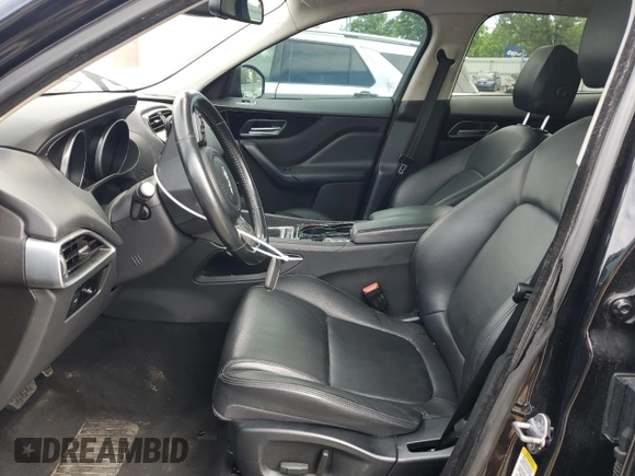 2017 Jaguar F-Pace 20d Premium with VIN SADCJ2BN9HA087972, listed as a Copart auction lot 55808415 with 96,074 mi miles and Clean Title. Bid and sale history available at DreamBid. Image 7.