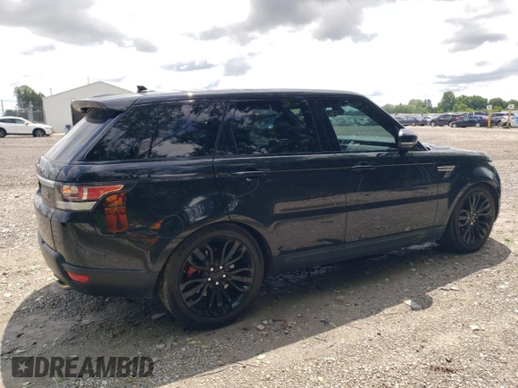 2015 Land Rover Range Rover Sport HSE with VIN SALWR2VF6FA615642, listed as a Copart auction lot 61460915 with 106,463 mi miles and Clean title. Bid and sale history available at DreamBid. Image 3.