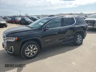 2021 GMC Acadia SLT z VIN 1GKKNUL42MZ102972, wystawiony jako Copart lot #43998105 z przebiegiem 25 062 mil mil oraz Szkoda całkowita • Salvage title. Historia ofert i sprzedaży dostępna na DreamBid. Obrazek 1.