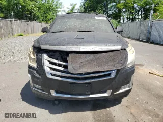 2015 Cadillac Escalade Luxury with VIN 1GYS4BKJ8FR229040, listed as a Copart auction lot 58475784 with 0 mi miles and Salvage Title. Bid and sale history available at carsss.com. Image 5.