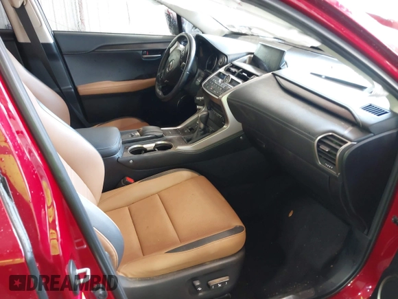 2017 Lexus NX 200t with VIN JTJYARBZ3H2082514, listed as a IAAI auction lot 42168656 with 85,439 mi miles and . Bid and sale history available at DreamBid. Image 5.