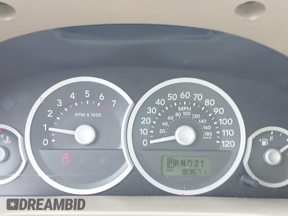 2006 Mercury Mariner Convenience with VIN 4M2YU56Z56KJ00550, listed as a IAAI auction lot 42214907 with 183,671 mi miles and . Bid and sale history available at DreamBid. Image 7.