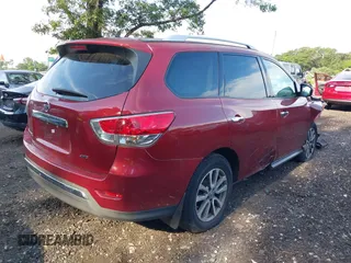 2015 Nissan Pathfinder S with VIN 5N1AR2MM8FC682289, listed as a IAAI auction lot 42604059 with 77,577 mi miles and . Bid and sale history available at DreamBid. Image 4.