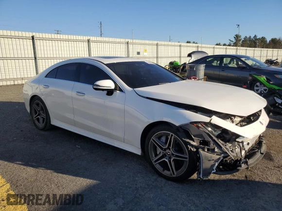 2019 Mercedes-Benz CLS with VIN WDD2J5JB1KA039928, listed as a Copart auction lot 79699784 with 0 mi miles and Salvage Title. Bid and sale history available at carsss.com. Image 4.