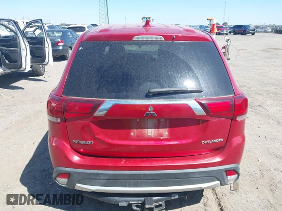2018 Mitsubishi Outlander ES with VIN JA4AD2A33JZ040254, listed as a IAAI auction lot 42044855 with 141,230 mi miles and . Bid and sale history available at DreamBid. Image 16.