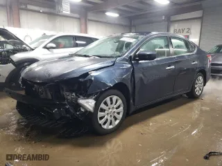 2013 Nissan Sentra SR with VIN 3N1AB7AP2DL744830, listed as a Copart auction lot 45310805 with 118,891 mi miles and Salvage Title. Bid and sale history available at carsss.com. Image 1.