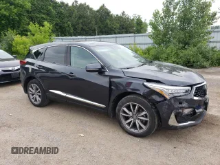 2019 Acura RDX Advance with VIN 5J8TC2H70KL801533, listed as a Copart auction lot 61583965 with 84,586 mi miles and Salvage title. Bid and sale history available at DreamBid. Image 4.