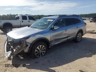 2020 Subaru Outback Premium with VIN 4S4BTACC0L3176489, listed as a Copart auction lot 60096585 with 46,939 mi miles and Salvage title. Bid and sale history available at DreamBid. Image 1.