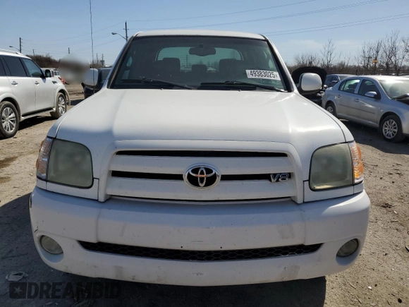 2004 Toyota Tundra Limited with VIN 5TBDT48154S446251, listed as a Copart auction lot 49383025 with 222,206 mi miles and Salvage Title. Bid and sale history available at DreamBid. Image 5.