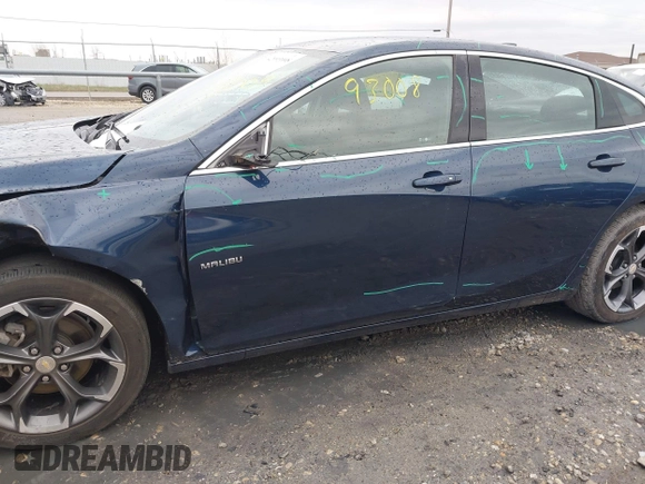 2022 Chevrolet Malibu LT with VIN 1G1ZD5ST1NF180800, listed as a IAAI auction lot 42093008 with 45,049 mi miles and . Bid and sale history available at DreamBid. Image 6.