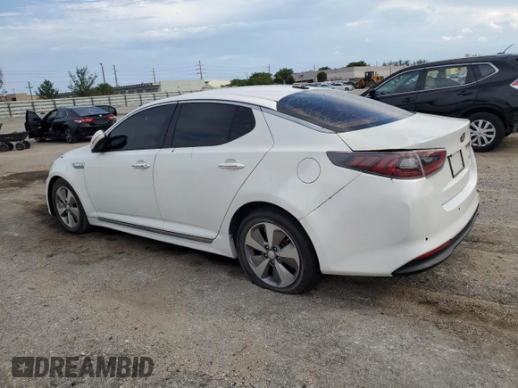 2014 Kia Optima Hybrid EX with VIN KNAGN4AD1E5073961, listed as a Copart auction lot 76757104 with 99,971 mi miles and Clean Title. Bid and sale history available at carsss.com. Image 2.