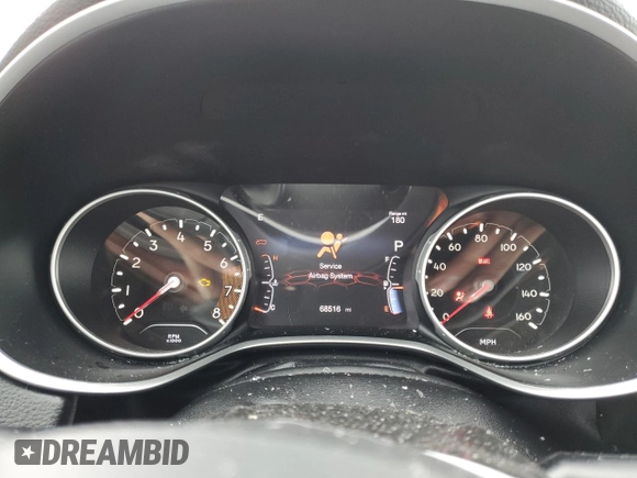 2019 Jeep Compass Limited z VIN 3C4NJDCB0KT647592, wystawiony jako Copart lot #46827035 z przebiegiem 68 516 mil mil oraz Czysty tytuł • Clean title. Historia ofert i sprzedaży dostępna na DreamBid. Obrazek 9.