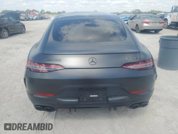 2023 Mercedes-Benz AMG GT 43 с VIN W1K7X5KB1PA054889, выставлен на аукционе Copart как лот 53025585 с пробегом 25 758 миль миль и Списание • Salvage title. История ставок и продаж доступна на DreamBid. Изображение 6.
