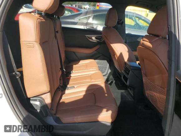 2023 Audi Q7 Prestige with VIN WA1VXBF72PD020328, listed as a Copart auction lot 73369314 with 3,839 mi miles and Salvage title. Bid and sale history available at DreamBid. Image 11.