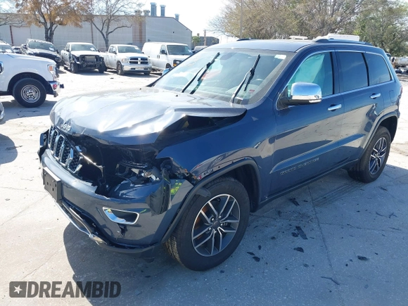 2019 Jeep Grand Cherokee Limited with VIN 1C4RJFBG9KC704345, listed as a IAAI auction lot 38824702 with Not provided miles and . Bid and sale history available at DreamBid. Image 2.