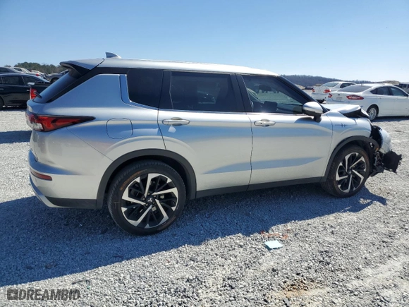 2023 Mitsubishi Outlander SE with VIN JA4J3UA87PZ011214, listed as a Copart auction lot 47597225 with 15,755 mi miles and Salvage Title. Bid and sale history available at carsss.com. Image 3.
