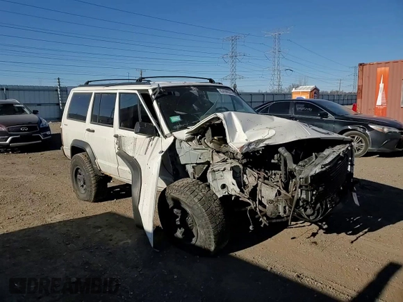 1996 Jeep Cherokee SE with VIN 1J4FJ28S0TL272778, listed as a Copart auction lot 83498634 with Not provided miles and Salvage title. Bid and sale history available at DreamBid. Image 11.
