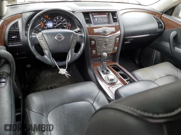 2017 Nissan Armada SV with VIN JN8AY2NC8H9509356, listed as a Copart auction lot 53759575 with 246,982 mi miles and Clean Title. Bid and sale history available at carsss.com. Image 8.