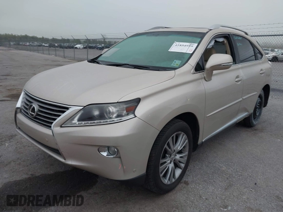 2013 Lexus RX 350 with VIN 2T2ZK1BA2DC121648, listed as a IAAI auction lot 41854959 with 111,780 mi miles and . Bid and sale history available at DreamBid. Image 2.