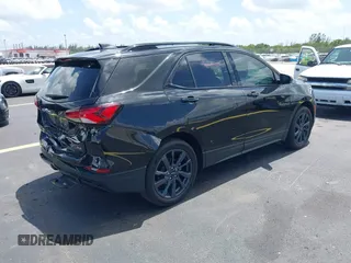 2024 Chevrolet Equinox RS with VIN 3GNAXMEGXRL108663, listed as a IAAI auction lot 42508860 with 15,675 mi miles and . Bid and sale history available at DreamBid. Image 4.