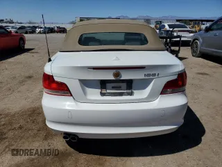 2008 BMW 1 Series 128i with VIN WBAUL73588VE88802, listed as a Copart auction lot 54421135 with 78,145 mi miles and Clean Title. Bid and sale history available at carsss.com. Image 6.