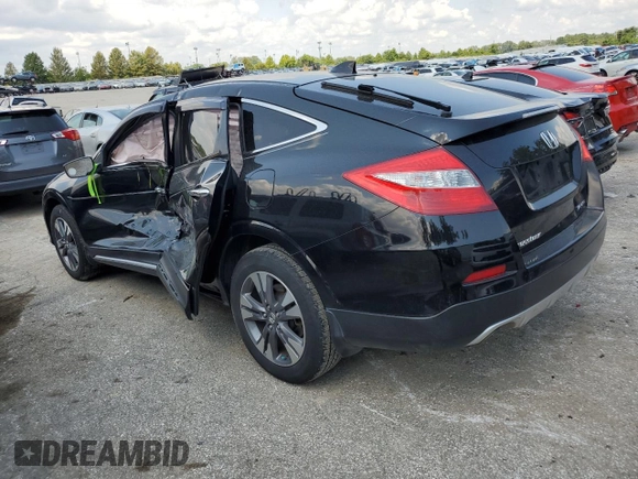 2015 Honda Crosstour EX-L with VIN 5J6TF2H51FL003160, listed as a Copart auction lot 63223994 with 166,055 mi miles and Salvage Title. Bid and sale history available at carsss.com. Image 2.