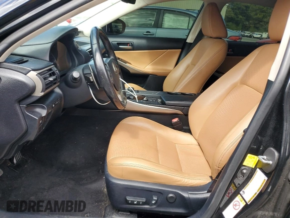 2017 Lexus IS 300 with VIN JTHCM1D27H5017619, listed as a Copart auction lot 55659015 with 90,150 mi miles and Salvage title. Bid and sale history available at DreamBid. Image 7.