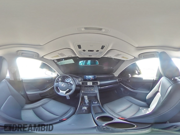 2015 Lexus IS 250 with VIN JTHBF1D29F5082992, listed as a Copart auction lot 60929335 with 34,283 mi miles and Salvage title. Bid and sale history available at DreamBid. Image 15.