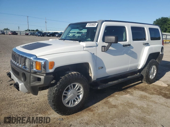 2008 Hummer H3 Luxury с VIN 5GTEN13E788195721, выставлен на аукционе Copart как лот 57055605 с пробегом 158 672 миль миль и Списание • Salvage title. История ставок и продаж доступна на DreamBid. Изображение 1.