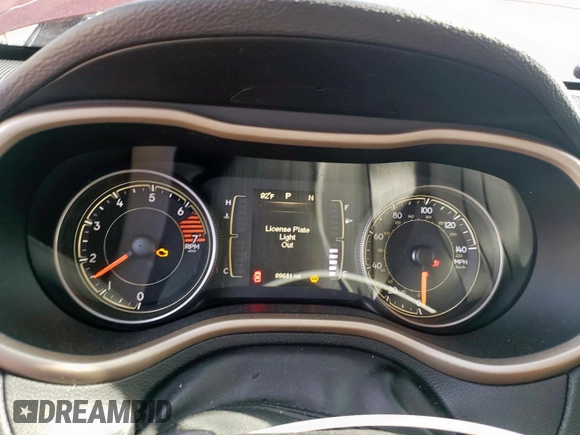 2016 Jeep Cherokee Sport with VIN 1C4PJLAB3GW287953, listed as a Copart auction lot 61077905 with 99,681 mi miles and Salvage title. Bid and sale history available at DreamBid. Image 9.