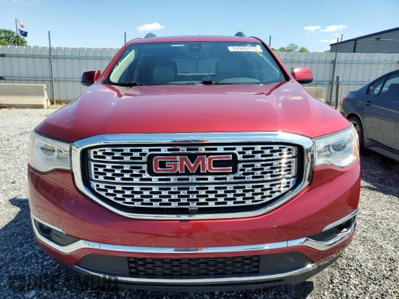 2019 GMC Acadia Denali with VIN 1GKKNXLS8KZ238312, listed as a Copart auction lot 55980115 with 57,994 mi miles and Salvage title. Bid and sale history available at DreamBid. Image 5.