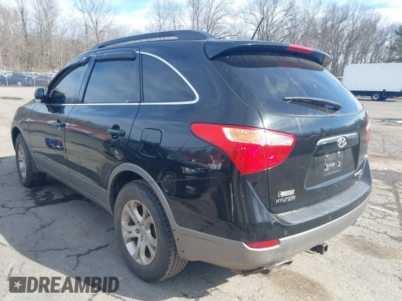 2011 Hyundai Veracruz GLS with VIN KM8NUDCCXBU176942, listed as a IAAI auction lot 41837043 with 128,446 mi miles and . Bid and sale history available at DreamBid. Image 3.
