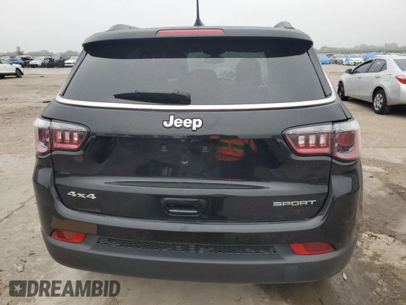 2021 Jeep Compass Sport с VIN 3C4NJDAB5MT599030, выставлен на аукционе Copart как лот 59960875 с пробегом 61 410 миль миль и Чистый • Clean title. История ставок и продаж доступна на DreamBid. Изображение 6.