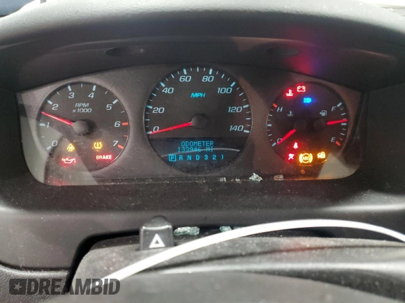 2010 Chevrolet Impala LS with VIN 2G1WA5EK7A1264751, listed as a Copart auction lot 50349515 with 133,946 mi miles and Non Repairable. Bid and sale history available at DreamBid. Image 9.