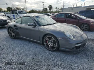 2007 Porsche 911 Turbo with VIN WP0AD299X7S785034, listed as a Copart auction lot 75624884 with Not Provided miles and Non Repairable. Bid and sale history available at DreamBid. Image 4.