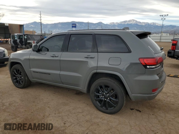 2022 Jeep Grand Cherokee WK Laredo X with VIN 1C4RJFAGXNC144485, listed as a Copart auction lot 85492464 with 33,302 mi miles and Salvage Title. Bid and sale history available at carsss.com. Image 2.