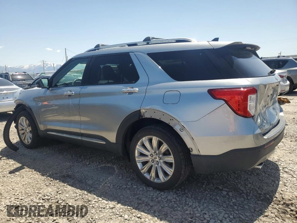 2021 Ford Explorer Limited с VIN 1FM5K8FW9MNA16518, выставлен на аукционе Copart как лот 55817955 с пробегом 53 376 миль миль и Списание • Salvage title. История ставок и продаж доступна на DreamBid. Изображение 2.