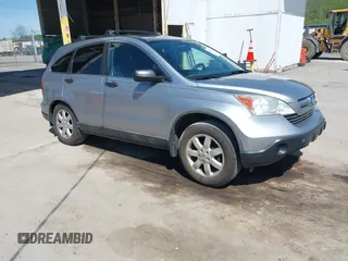 2008 Honda CR-V EX with VIN 5J6RE48598L008912, listed as a IAAI auction lot 42154735 with 143,574 mi miles. Bid and sale history available at carsss.com. Image 1.
