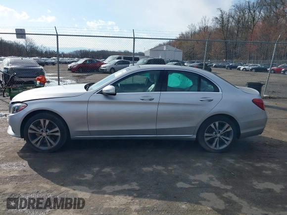 2015 Mercedes-Benz C 300 Luxury with VIN 55SWF4KBXFU005018, listed as a IAAI auction lot 41811118 with 86,443 mi miles and . Bid and sale history available at DreamBid. Image 14.