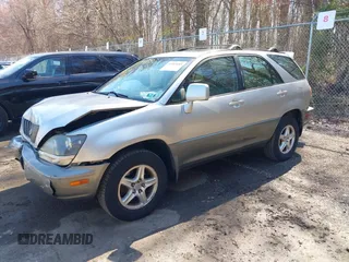 2000 Lexus RX 300 with VIN JT6HF10U5Y0130790, listed as a IAAI auction lot 41903189 with 192,449 mi miles. Bid and sale history available at carsss.com. Image 2.