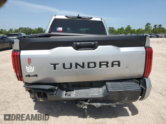 2023 Toyota Tundra SR с VIN 5TFKB5DB4PX127332, выставлен на аукционе Copart как лот 60203214 с пробегом 38 583 миль миль и Списание • Salvage title. История ставок и продаж доступна на DreamBid. Изображение 6.