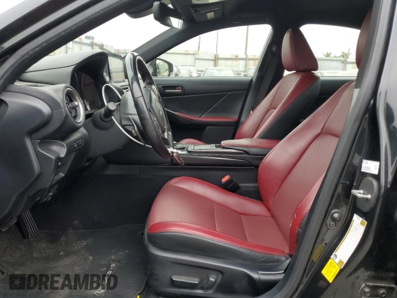 2021 Lexus IS 300 with VIN JTHAA1D29M5111530, listed as a Copart auction lot 65078415 with 76,997 mi miles and Salvage title. Bid and sale history available at DreamBid. Image 7.