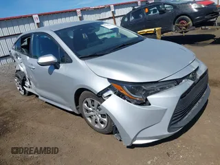 2023 Toyota Corolla LE z VIN 5YFB4MDE5PP012753, wystawiony jako IAAI lot #42369844 z przebiegiem 45 666 mil mil oraz . Historia ofert i sprzedaży dostępna na DreamBid. Obrazek 1.
