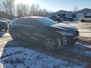 2023 Kia Forte GT-Line with VIN 3KPF34AD0PE605566, listed as a Copart auction lot 79692264 with 93,276 mi miles and Salvage Title. Bid and sale history available at carsss.com. Image 4.
