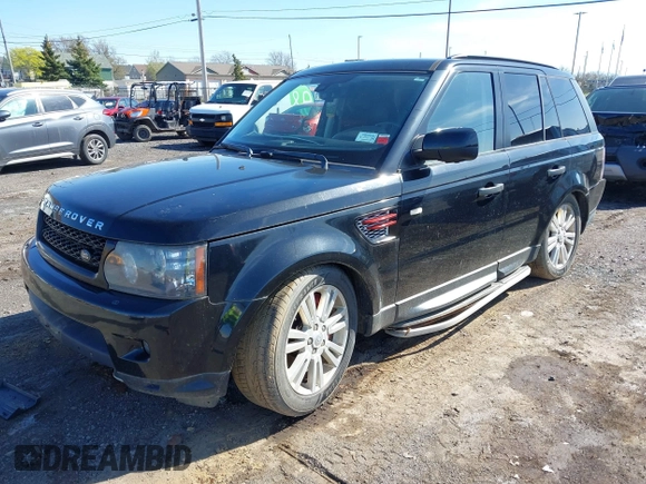 2011 Land Rover Range Rover Sport SC with VIN SALSH2E49BA261075, listed as a IAAI auction lot 42090166 with 147,346 mi miles. Bid and sale history available at carsss.com. Image 2.