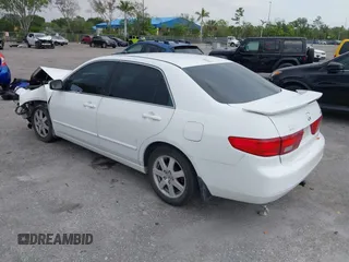 2005 Honda Accord EX-L z VIN 1HGCM66525A067550, wystawiony jako IAAI lot #42322861 z przebiegiem 245 135 mil mil oraz . Historia ofert i sprzedaży dostępna na DreamBid. Obrazek 3.