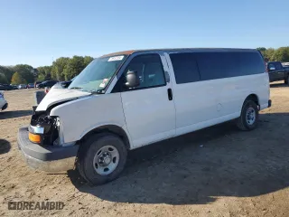 2009 Chevrolet Express Passenger with VIN 1GAHG39K991172838, listed as a Copart auction lot 78937204 with 0 mi miles and Salvage Title. Bid and sale history available at carsss.com. Image 1.