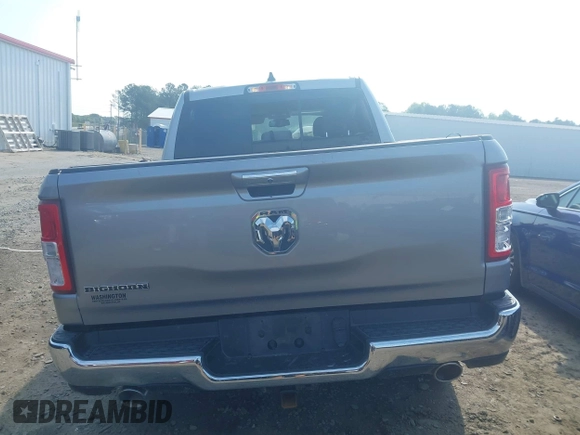 2019 Ram 1500 Big Horn с VIN 1C6RREFT1KN684047, выставлен на аукционе IAAI как лот 42016252 с пробегом 131 084 миль миль и . История ставок и продаж доступна на DreamBid. Изображение 16.