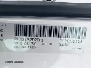 2015 Chrysler 300 Limited with VIN 2C3CCARG8FH756811, listed as a IAAI auction lot 41614649 with 70,580 mi miles. Bid and sale history available at carsss.com. Image 9.